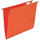 5 Star Premier Suspension Files Manilla with Wrapover Bar Tabs and Inserts Foolscap Red [Pack 50]