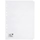 5 Star Office Subject Dividers Multipunched Manilla Card 5-Part A4 White