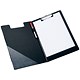 5 Star Fold-over Clipboard with Front Pocket Foolscap Black