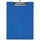 5 Star Office Clipboard Plastic Durable with Rounded Corners A4 Blue