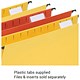 5 Star Premier Tabs Plastic For Suspension Files Clear [Pack 50]