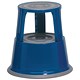 5 Star Office Step Stool Mobile Spring-loaded Castors up to 150kg Top D290xH430xBase D435mm 5kg Blue