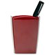 5 Star Office Pencil Pot W74xD74xH105mm Red
