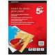 5 Star Premier Photo Inkjet Paper Gloss 240gsm A4 White [Pack 50]