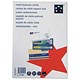 5 Star Premier Inkjet Business Cards Gloss 240gsm A4 White [Pack 50]