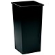 5 Star Office Waste Bin Square Iron Scratch-resistant W325xD325xH630mm 48 Litres Black