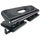 5 Star Office Punch 4-Hole Metal with Plastic Base Capacity 15x 80gsm Black
