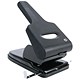 5 Star Office Punch Heavy-duty 2-Hole Metal with Plastic Base Capacity 65x 80gsm Black and Grey