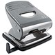 5 Star Office Punch 2-Hole Metal with Plastic Base Capacity 30x 80gsm Silver and Grey