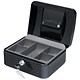5 Star Office Cash Box 8 Inch W160xD200xH90mm Anthracite Black