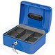 5 Star Office Cash Box 8 Inch W160xD200xH90mm Blue