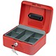 5 Star Office Cash Box 8 Inch W160xD200xH90mm Red