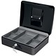 5 Star Office Cash Box 12 Inch W217xD300xH101mm Anthracite Black