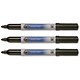 5 Star Premier Drywipe Marker Pen 72-hour Dry-safe Bullet Tip 1.5mm Line Black [Pack 12]