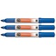 5 Star Premier Permanent Marker Pen Dry-safe Bullet Tip 3.0mm Line Blue [Pack 12]