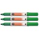 5 Star Premier Permanent Marker Pen Dry-safe Bullet Tip 3.0mm Line Green [Pack 12]