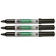 5 Star Premier Flipchart Marker Pen Water-based Dry-safe Bullet Tip 1.5mm Line Black [Pack 12]