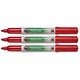 5 Star Premier Flipchart Marker Pen Water-based Dry-safe Bullet Tip 1.5mm Line Red [Pack 12]