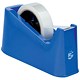 5 Star Tape Dispenser Desk Weighted Non-slip Blue Ref 920144