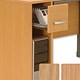 Trexus Desk-high Tower Pedestal for CPU with CD Drawer W285xD600xH720mm Oak