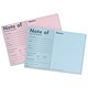 Interview Notepad Pre-printed 80 Sheets A5 Pink Ref 922080 [Pack 10]