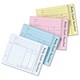 Petty Cash Pad Pre-printed Punched 50mm 2 Holes 80 Sheets 102x126mm Blue Ref 922153 [Pack 10]