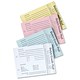 Accounting Control Pad Debit-Credit Pre-printed 80 Sheets 102x126mm Yellow Ref 922218 [Pack 10]