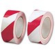 Hazard Tape Soft PVC Internal Use Width 50mm Length 33m Red-White Ref 922374