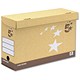 5 Star Premier Transfer Case Foolscap W131xD394xW254mm Sand [Packed 10]