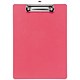 5 Star Office Clipboard Plastic Durable with Rounded Corners A4 Pink