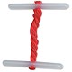 5 Star Treasury Tags Plastic-ended 25mm Red [Pack 100]