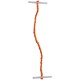 5 Star Treasury Tags Plastic-ended 101mm Orange [Pack 100]