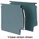 Image of 5 Star Lateral File Manilla with Clear Tabs and Inserts 215gsm W330mm Green Ref 100331157 [Pack 50]