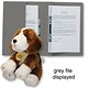 Guildhall Transfer Spring Files Pocket Foolscap Blue Ref 349-BLU [Pack 25 x2 FREE Toy Dog] Apr-Jun 2008