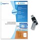 HERMA SuperPrint Labels 2 per Sheet 210x148mm White Ref 4628 [400 Labels and FREE USB Drive] Apr-Jun 2008