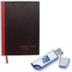 Black n Red Book Casebound Recycled 90gsm 192 Pages A4 Ref L67019 [Pack 5 FREE USB Stick] Apr-Jun 2008