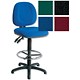 Trexus Plus Medium Back Chair High Rise W460xD450xH700-830mm Backrest H400mm Blue