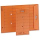 New Guardian Intertac Internal Mail Envelopes Pocket Resealable Manilla Orange DL [Pack 1000]