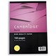 Cambridge Refill Pad Tinted Ruled Margin Punched 4 Holes 70gsm 160 Pages A4 Yellow Ref A76702 [Pack 5]