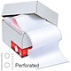 Challenge Listing Paper 2-Part Carbonless Stub Perforated 1000 Sheets 11inchx241mm White and Pink [1 Box]