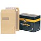 New Guardian Envelopes Heavyweight Board-backed Window Peel and Seal Manilla C4 [Pack 125]