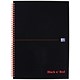 Oxford Black n Red Book Wirebound 90gsm Ruled 140 Pages A4 Ref B67004 [Pack 5]