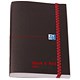 Oxford Black n Red Polynote Book Casebound Elasticated 90gsm Ruled 192 Pages A6 Ref B67071 [Pack 5]