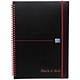 Oxford Black n Red Notebook Wirebound Polypropylene 90gsm Ruled 140 Pages A5 Ref C67009 [Pack 5]