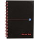 Oxford Black n Red Notebook Soft Cover Wirebound Perforated 90gsm Ruled 100 Pages A5 Ref D66369 [Pack 10]