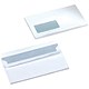 5 Star Office Envelopes Wallet Press Seal Window 90gsm White DL [Pack 1000]