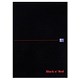 Oxford Black n Red Executive Desk Pad 90gsm Margin Ruled 100 Pages A4 Ref E65010 [Pack 10]