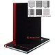 Oxford Black n Red Book Casebound 90gsm Ruled 192 Pages A4 Ref F66501