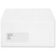 Croxley Script Envelopes Wallet Peal and Seal Window Pure White DL [Pack 500]