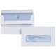 Plus Fabric Envelopes Wallet Press Seal Window 110gsm 89x152mm White [Pack 500]